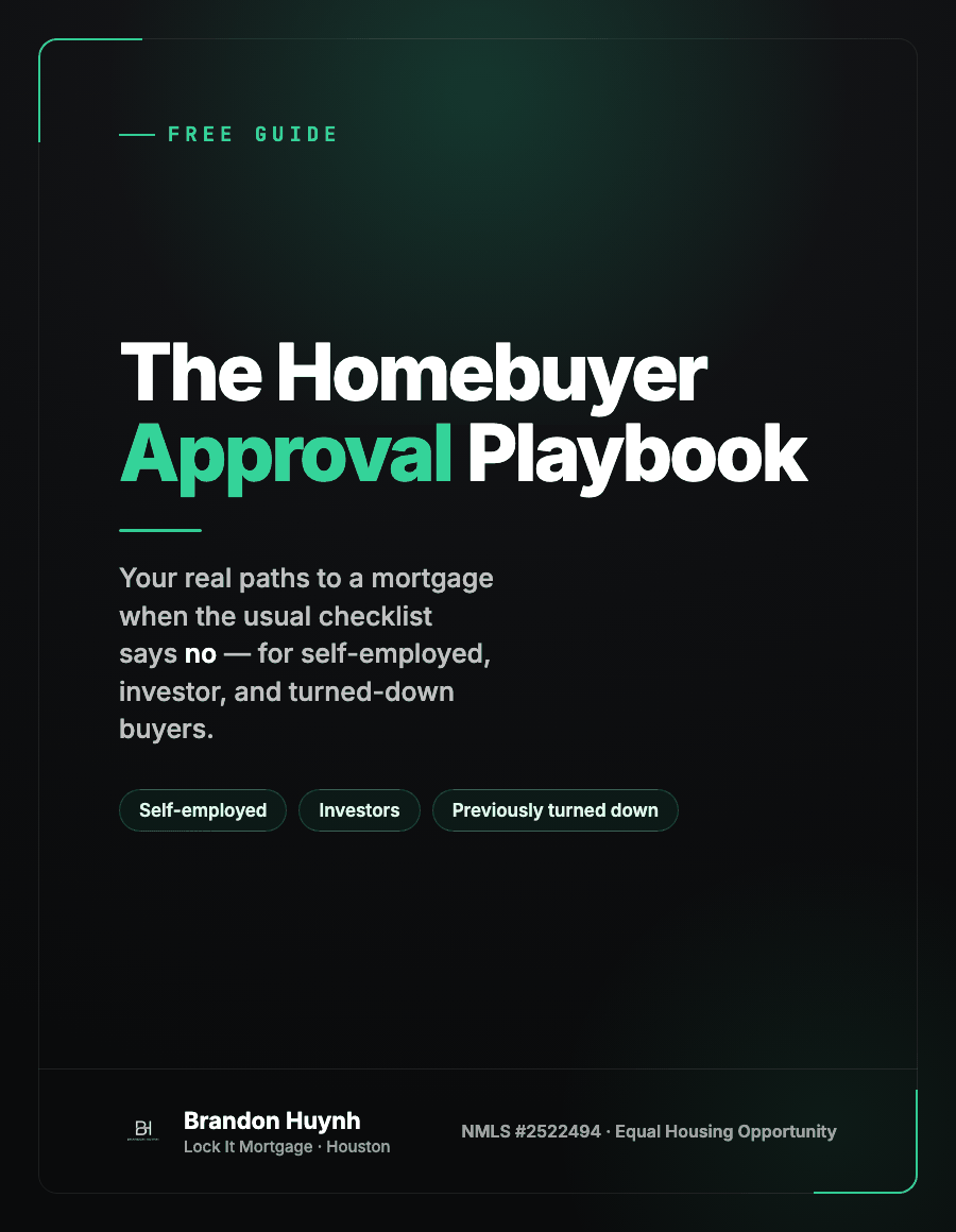 The Homebuyer Approval Playbook guide cover